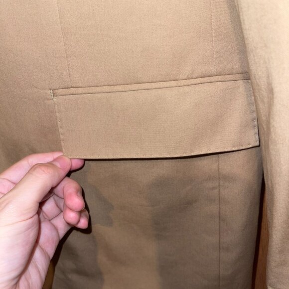 Beige J Crew summer Cotton blazer - Picture 8 of 9